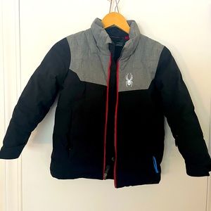 Spyder insulated kids ski jacket